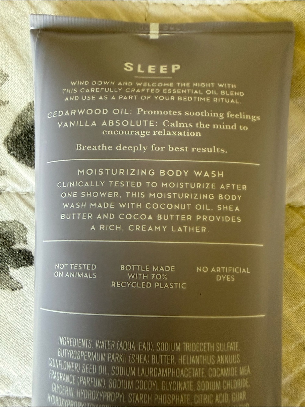 💜✨Bath & Body Works Sleep Moisturizing Body Wash — Lavender - Picture 2 of 4